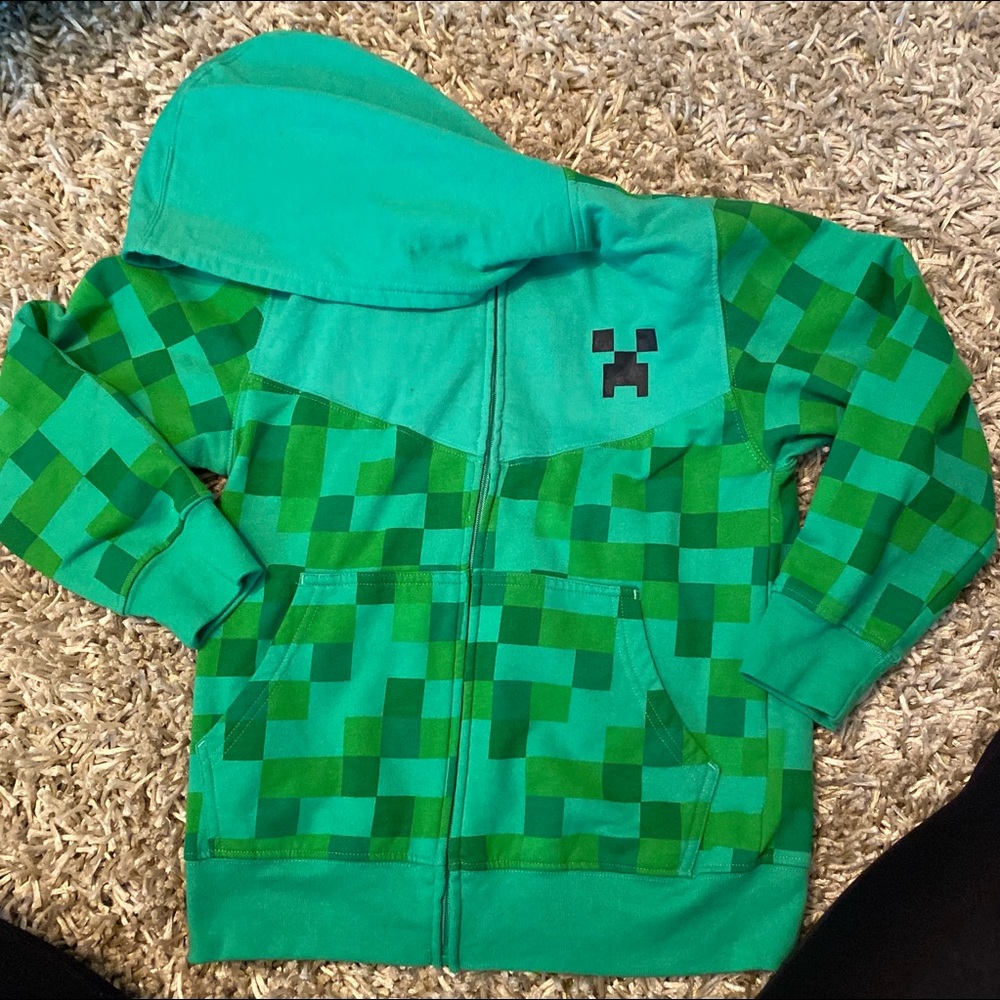 Minecraft Design by Jinx Hoodie Size M